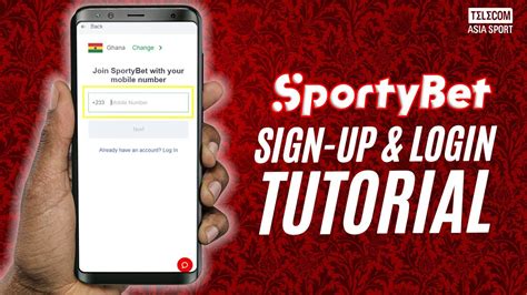 how to create a sportybet account